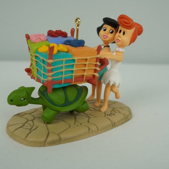 Hallmark Flintstones Wilma and Betty‎ Ornament 1995 - Picture 1 of 4
